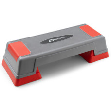 Степ платформа 2-ступінчаста Hop-Sport HS-PP020AS сіро-червона